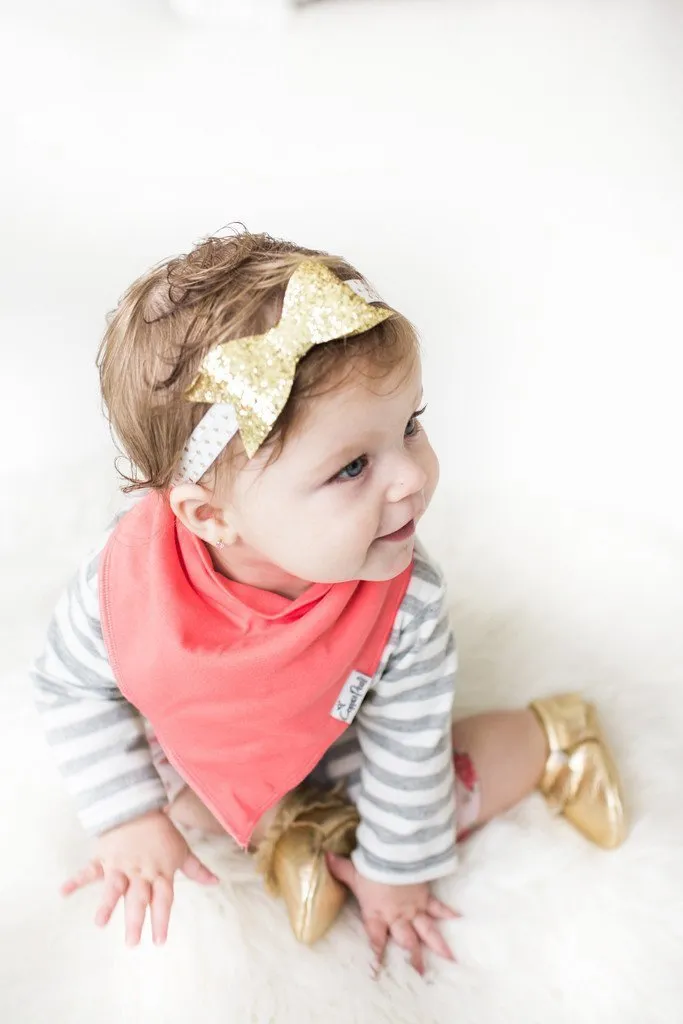Copper Pearl Baby Bandana Bibs - Jewel